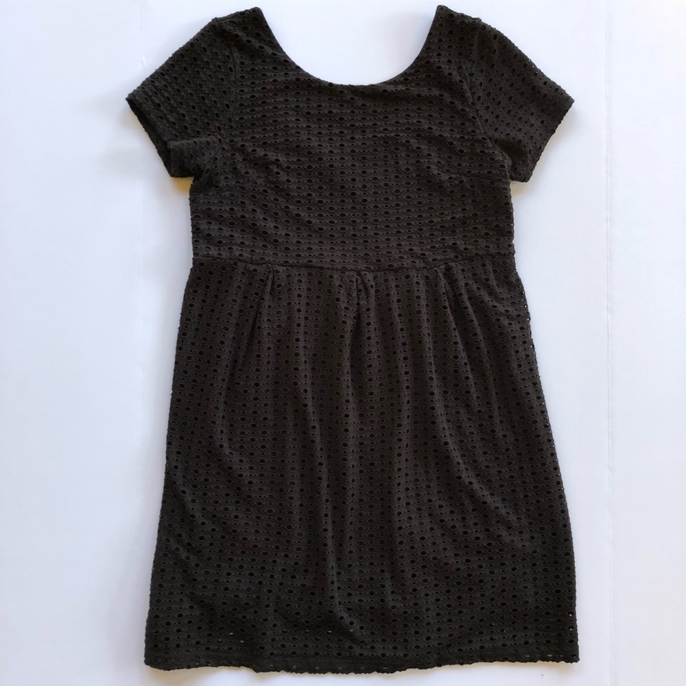Soft Eyelet Maternity Dress